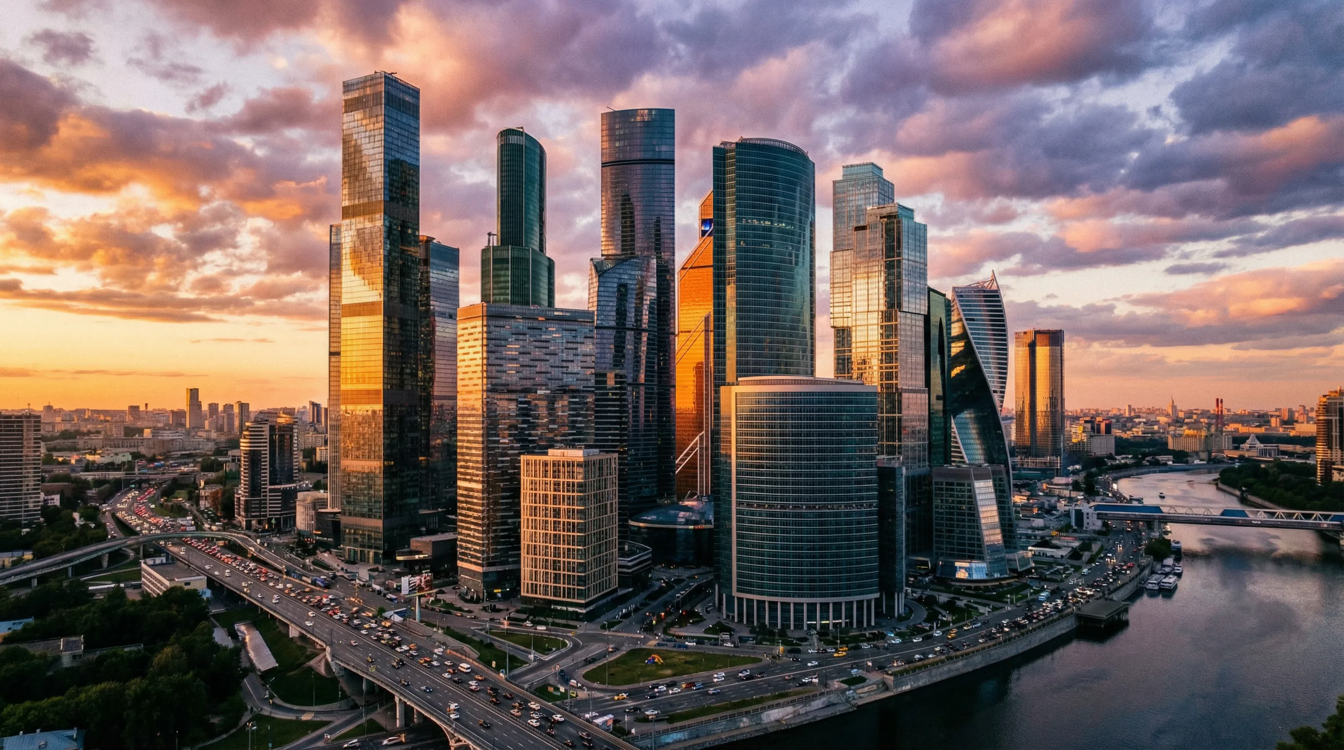 蜜芽精选视频 - 都市黄昏航拍全景